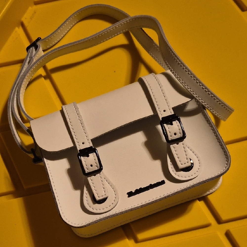 White Dr. Martens Crossbody Bag